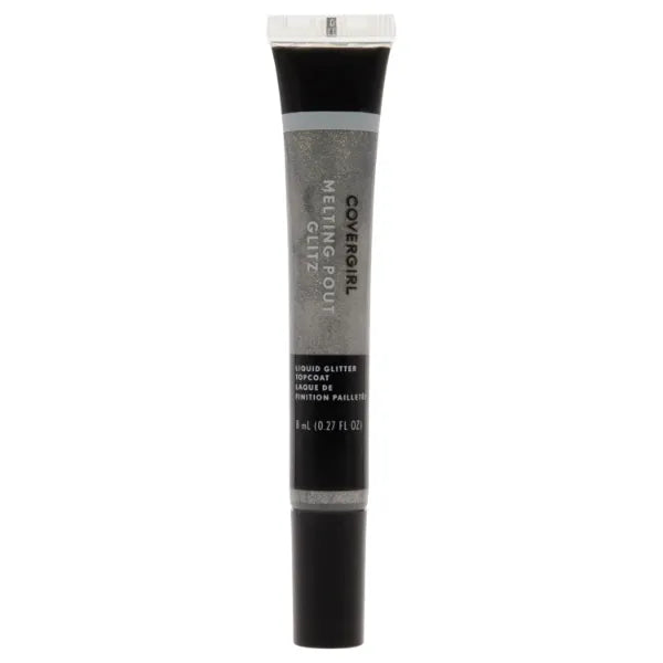 COVERGIRL Melting Pout Glitz Liquid Glitter Topcoat, Double Platinum, 0.02 Pound