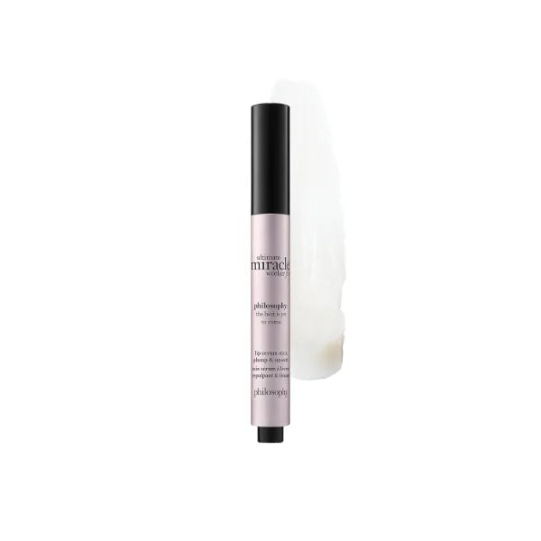 philosophy ultimate miracle worker fix lip serum stick with sunflower seed oil - clinically proven to increase volume and decrease wrinkles - nourishing balm