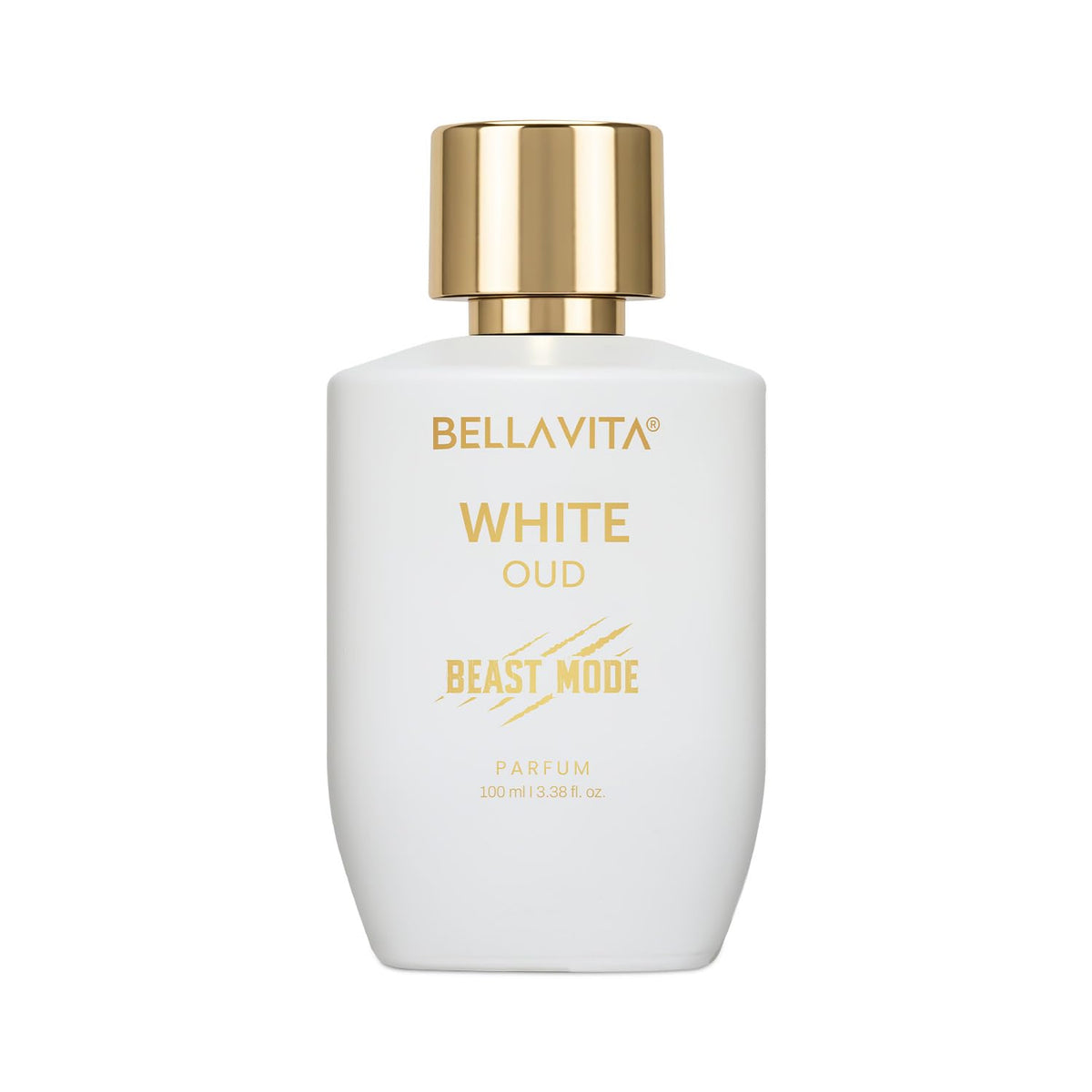 BELLAVITA White Oud Unisex Beast Mode 100ml | 12hr Long Lasting | Perfume for Man | Perfume for Woman | 6 ft Projection | Premium Fragrance