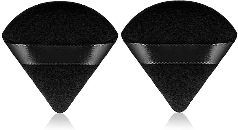 Soft Triangle Makeup Puffs – Reusable, Easy-to-Clean Foundation Blenders for a Flawless Finish - 5 pics