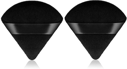 Soft Triangle Makeup Puffs – Reusable, Easy-to-Clean Foundation Blenders for a Flawless Finish - 5 pics