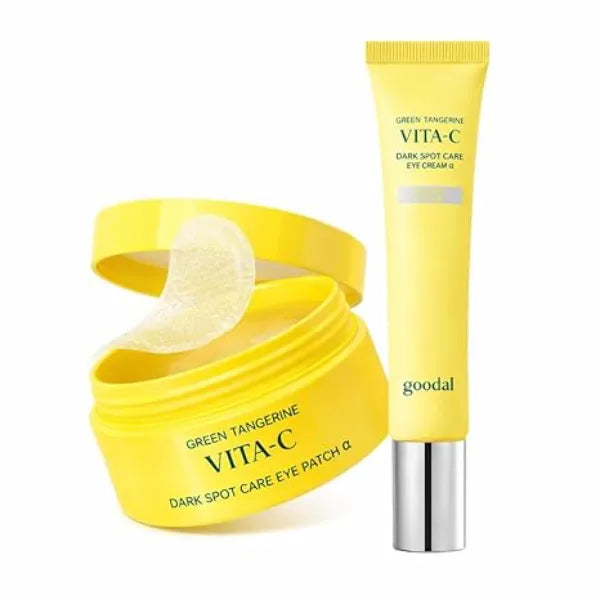 GOODAL Green Tangerine Vitamin C Eye Patch & Eye Cream Advanced Ver.