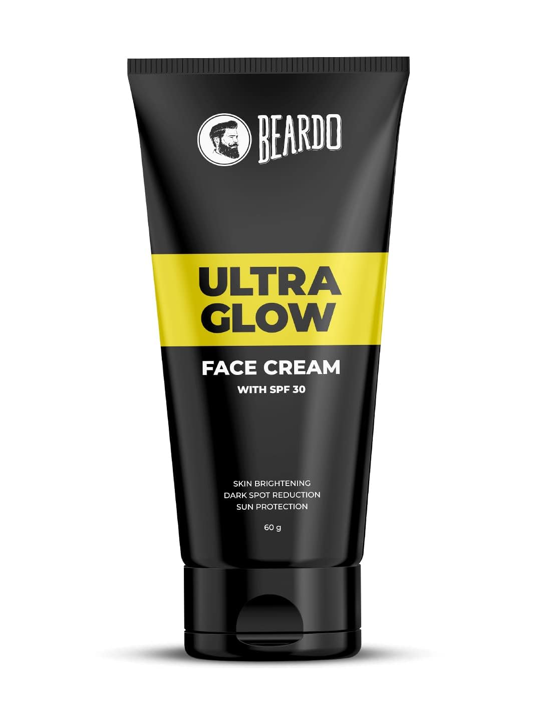 Beardo Ultraglow All in One Face Cream For Men with SPF 30, 60g | Skin Brightening & Dark Spots Reduction