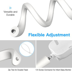 TIUIHU Baby Monitor Holder for Philips Avent DECT Baby Monitor SCD503/26, SCD502/26, SCD501/00