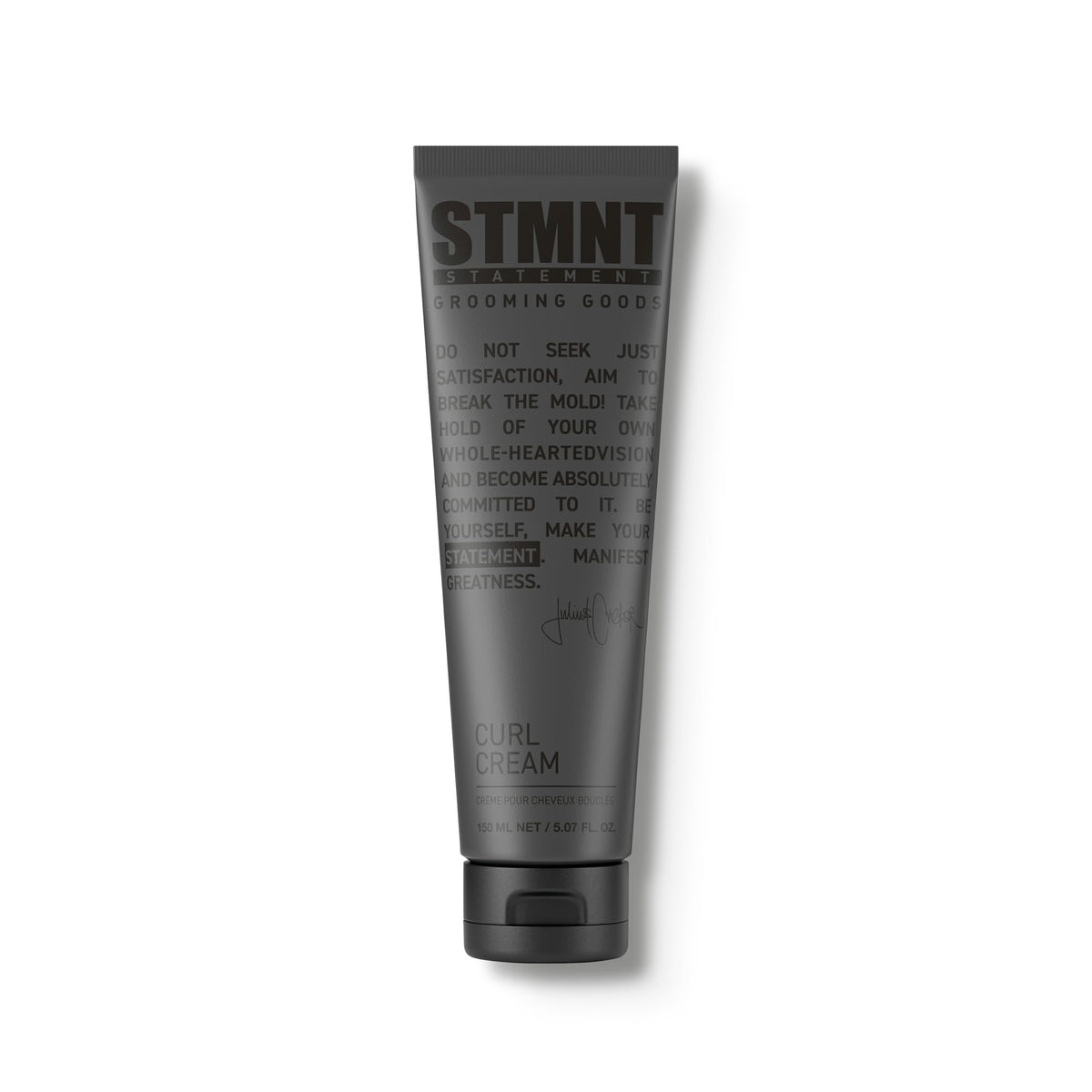 STMNT STATEMENT GROOMING GOODS Curl Cream 150 ml | Controls and Defines Waves, Curls & Corkscrew Curls | Improves Combability | Heat Protection up to 230 °C