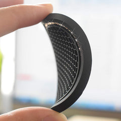 DBlosp Universal Vehicle Bling Cup Holder Insert Coaster Car Interior Accessories-2.75 inch Silicone Anti Slip Crystal Rhinestone Car Coaster-Universal (Pack of 2), Black