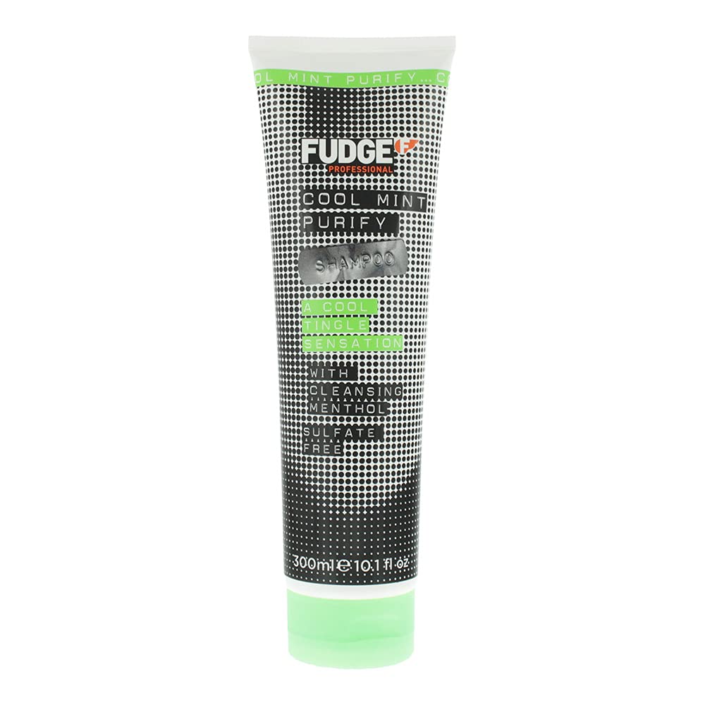 Fudge Cool Mint Purify All Hairs Shampoo for Unisex - 300 ml