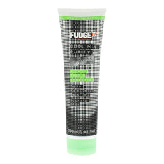 Fudge Cool Mint Purify All Hairs Shampoo for Unisex - 300 ml