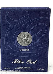 Lattafa Perfumes Opulent OUd EDP-100ML/3.4Oz| sweet-spicy,Woody, Leather, floral,Musk,Amber & Patchouli (Blue Oud)