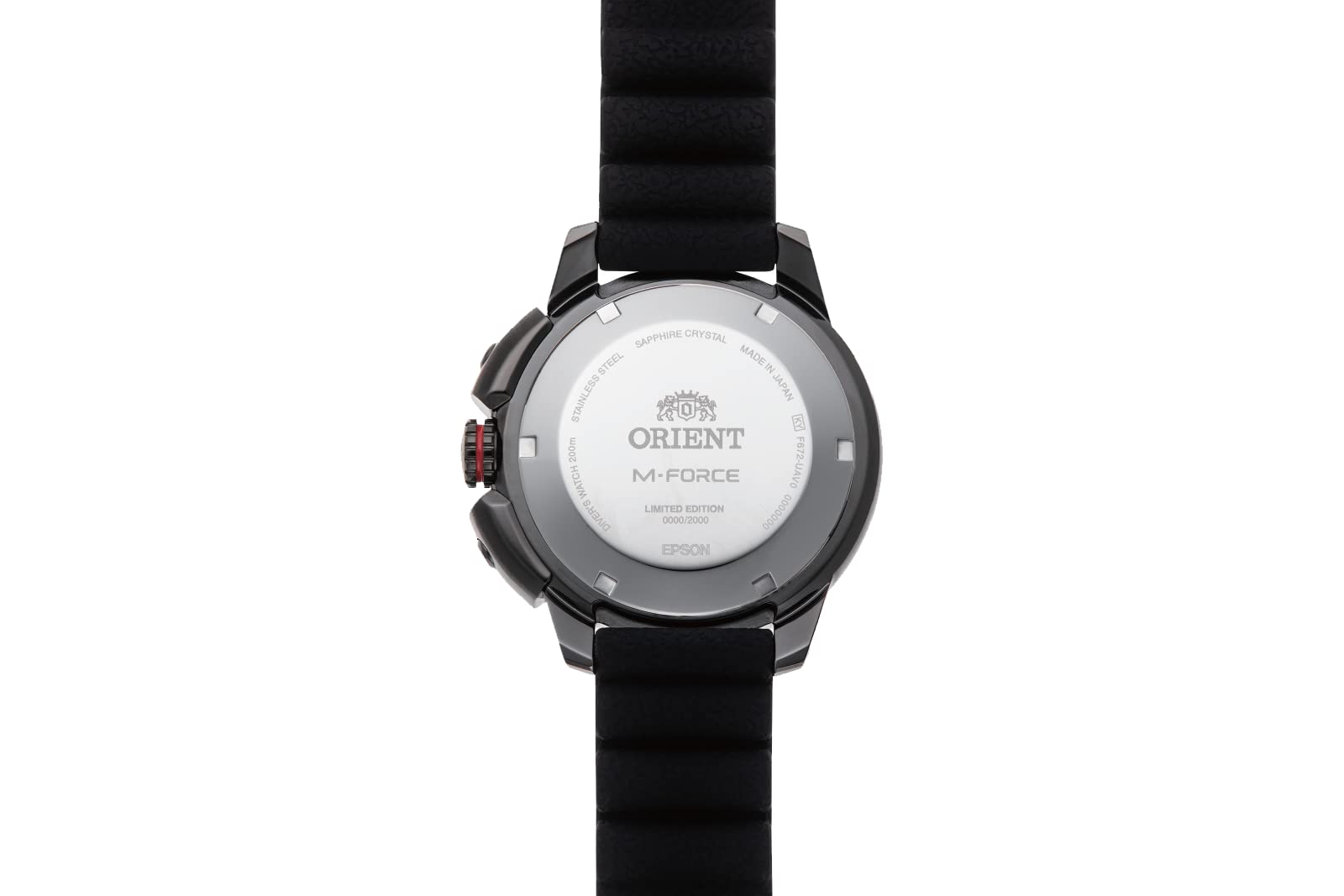 Orient Men's M-Force AC0L Limited Edition Japanese Automatic/Hand-Winding Watch, Red