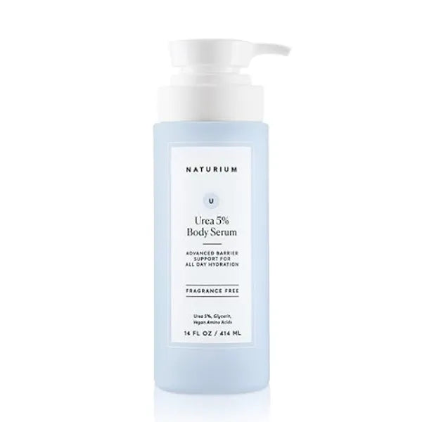 Naturium Urea 5% Body Serum, Lightweight, Hydrating Serum with Nourishing & Soothing Benefits for Barrier Support, Vegan , 14 oz  414 ml
