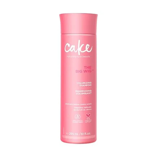Cake Beauty Shampoo, The Big Wig Weightless Cleansing and Nourishing With Aloe Vera Rice & Soy Protein For All Hair Types 10 Fl Oz / 295 ml
