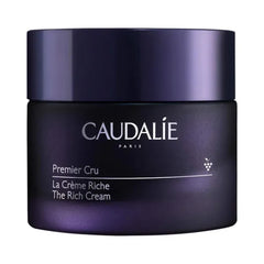 Caudalie Premier Cru The Rich Cream, Skin Barrier Repairing Rich Moisturizer with Ceramides, Refillable - 50 mL