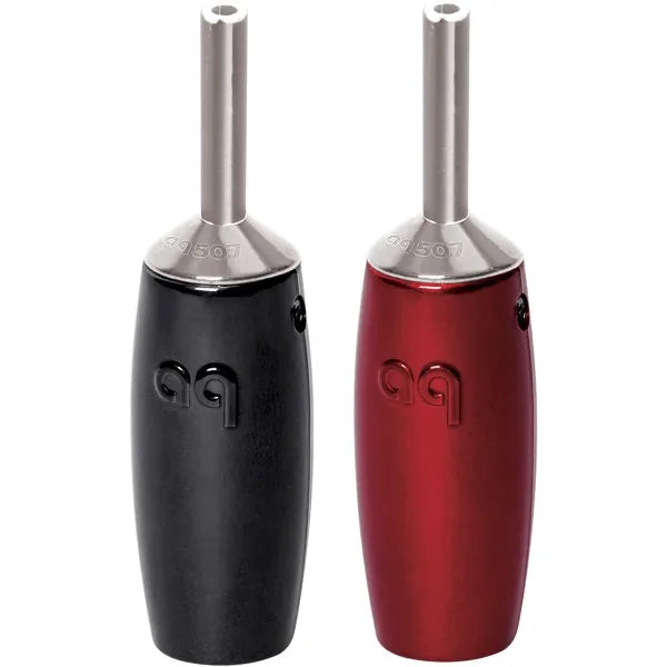 AudioQuest 507 Series Banana Speaker Connectors with Cold-Weld System for Secure High-Performance Audio Connections -  Set of 6