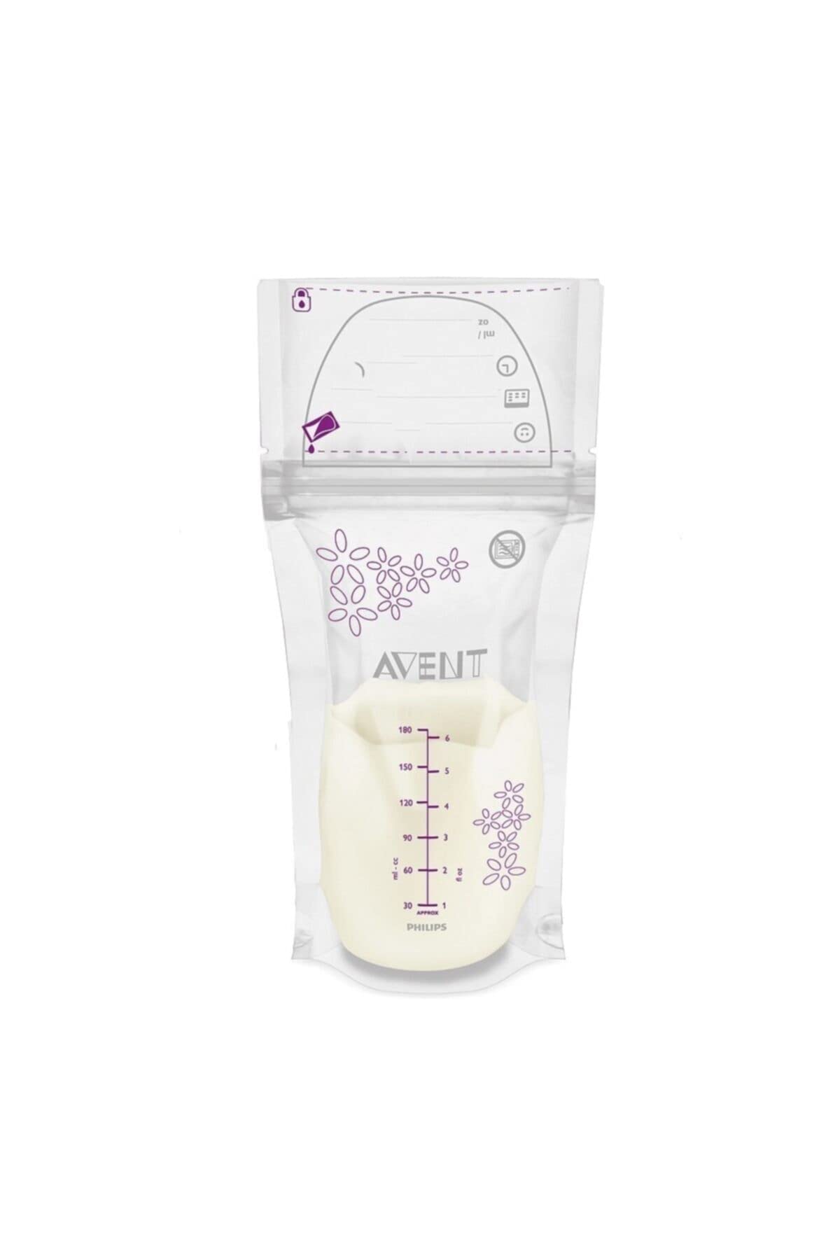 Philips Avent 25 Breast Milk Storage Bags, 180 ml