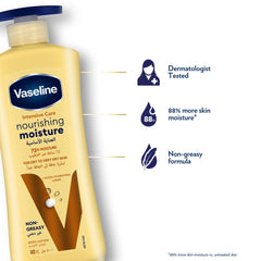 Vaseline Intensive Care Body Lotion, with Pure Oat extracts, Essential Healing, Moisturising Lotion for Dry Skin and hands, 725ml