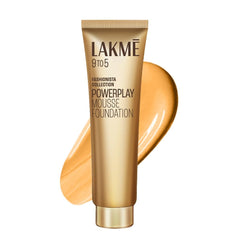 Lakme Weightless 9 to 5 Foundation, Creamy Beige - Vanilla, 25g