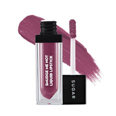 Sugar Cosmetics Smudge Me Not Liquid Lipstick15 Blush Rush (Pale Pink)Intensely Pigmented Liquid Matte Finish, Longwearing Formula, Smudgeproof