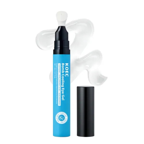 KOEC Bomb Cooling Eye Gel, Dark Circle Reducer with Plumping and Firming Effect
