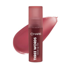 MARS Love Track Velvet Lip Tint (2.8ml) (THREE HEART) | Velvet Matte Finish | Non-Sticky & Lightweight | Highly Pigmented | Comfortable Wear | 6 Flattering Shades