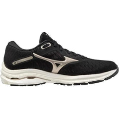 Mizuno J1GD200342 Wave Rider 24 Running Shoes Black UK 8.5
