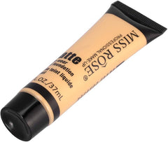 Smooth Liquid Concealer Cream, Makeup Base Face Liquid Foundation Matte Wear Concealer Sun Block Cream(#4)