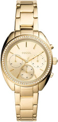 FOSSIL WOMENS VALE STAINLESS STEEL WATCH - BQ3658