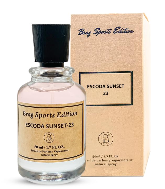 B Brag Sports Edition Escoda Sunset Extrait De Parfum | Women Perfume 50ml Bottle | Arabic Oud Perfumes for Women | Unleash Best Long Lasting Women's Fragrances | عطور نسائية