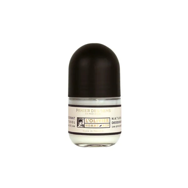 Panier des Sens - Natural Mens Deodorant - 24-Hour Protection - Aluminum free & Antiperspirant - Made in France & 100% Natural - 1.69 Fl.Oz/50ml