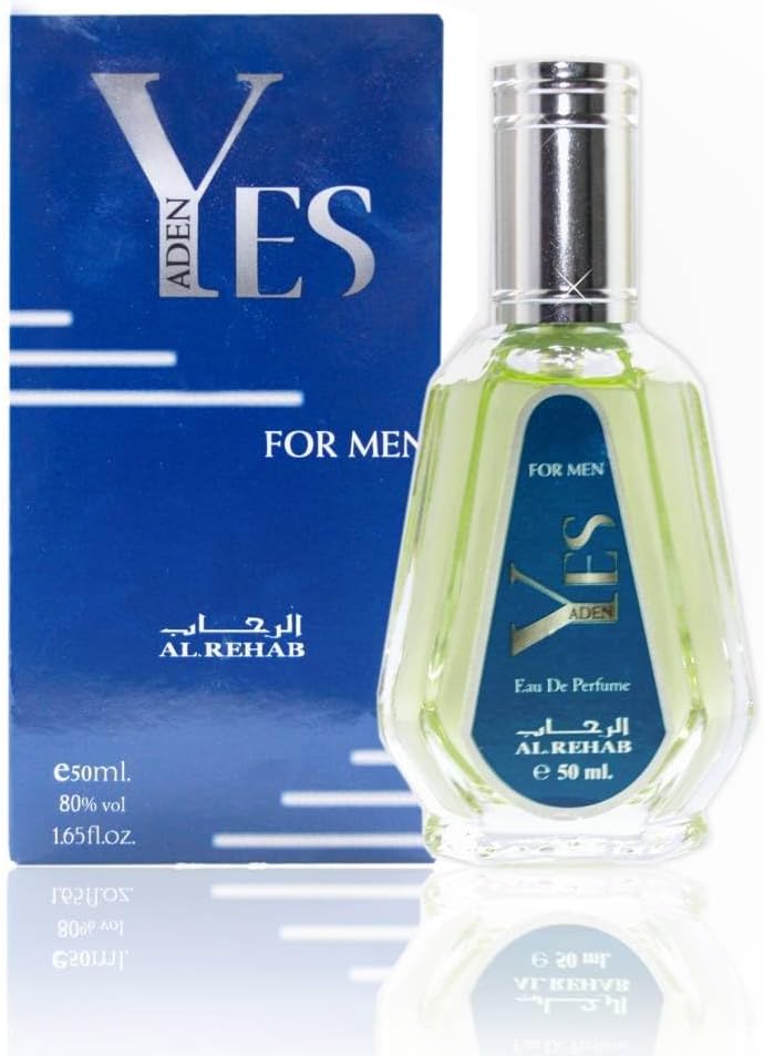 Aden Yes for Men- Al-Rehab Perfume Spray - 50 ml (1.65 fl. oz)- 6 pack