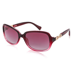 FEISEDY Women Polarized Sunglasses 100% UV400 Vintage Square Sun Glasses Outdoor Driving Fashion Shades for Women B2526