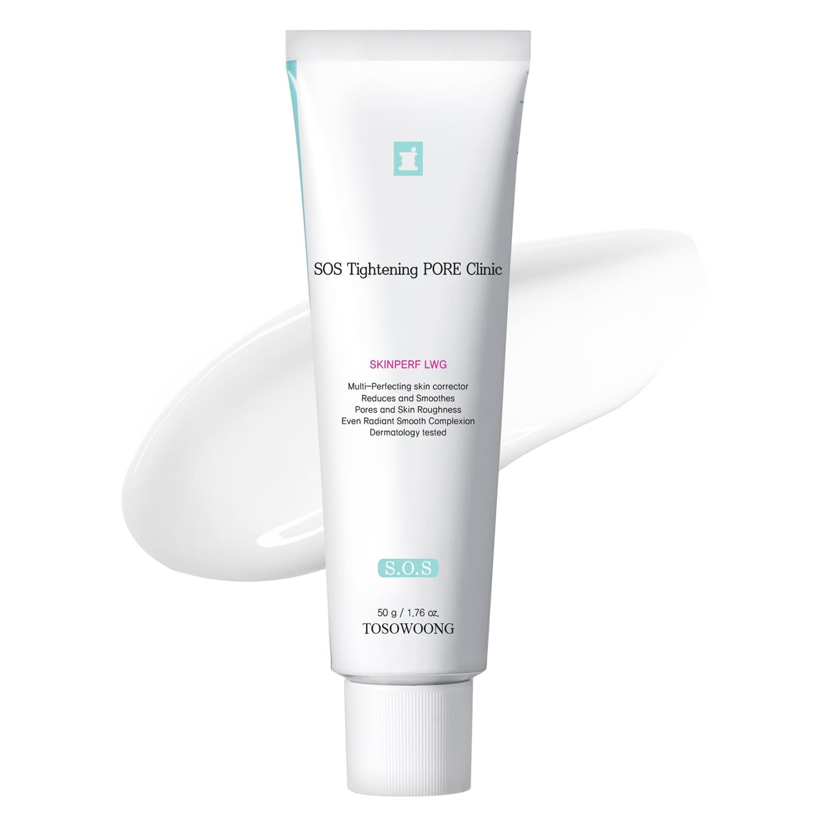 TOSOWOONG Pore Refiner Cream, Face Cream for Refining the Appearance of Pores, Moisturizer for Oily Skin, Korean Skincare, 50g, 1.76 oz