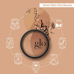 Glo Skin Beauty Bronzer & Highlighter - Pack of 1, Sunkiss, 0.35 ounces