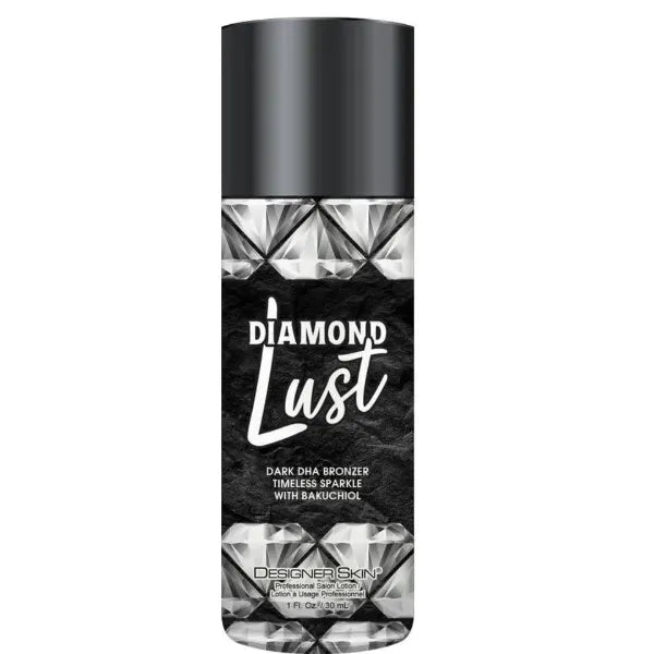Australian Gold Designer Skin Diamond Lust Dark Facial Bronzer 1 oz with tanning stickers, Black
