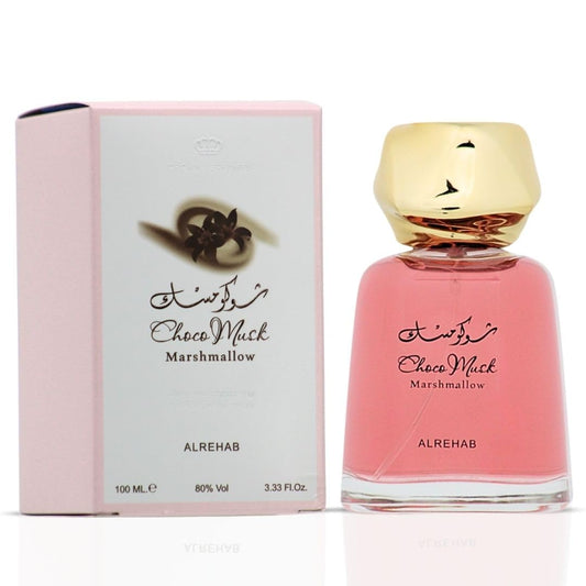 Al Rehab Choco Musk Marshmallow Eau De Parfum for Unisex - 100ml