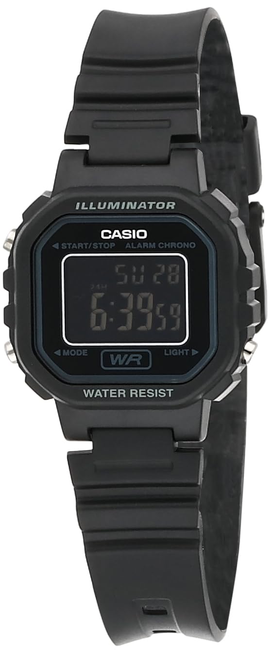 Casio 'Classic' Quartz Resin Casual Watch Black