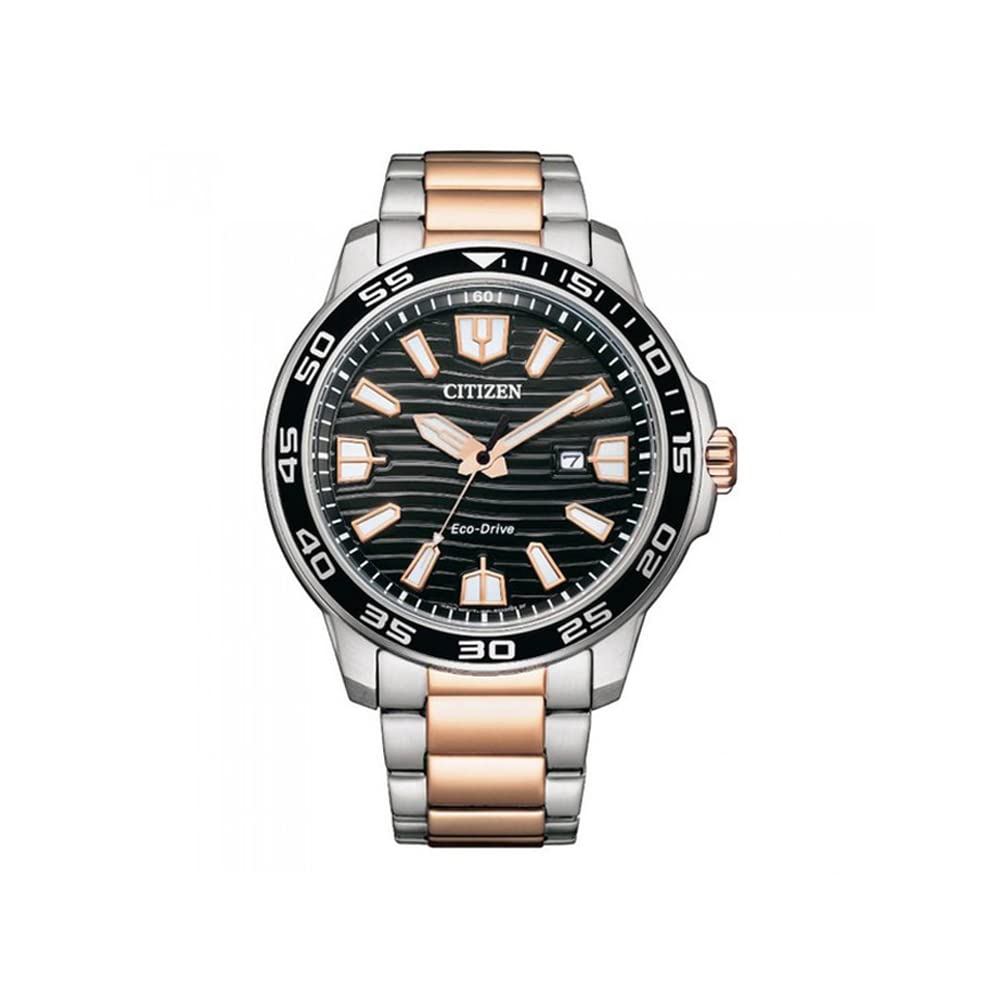 Citizen Men's Analogue Eco-Drive Watch with a Stainless Steel Band