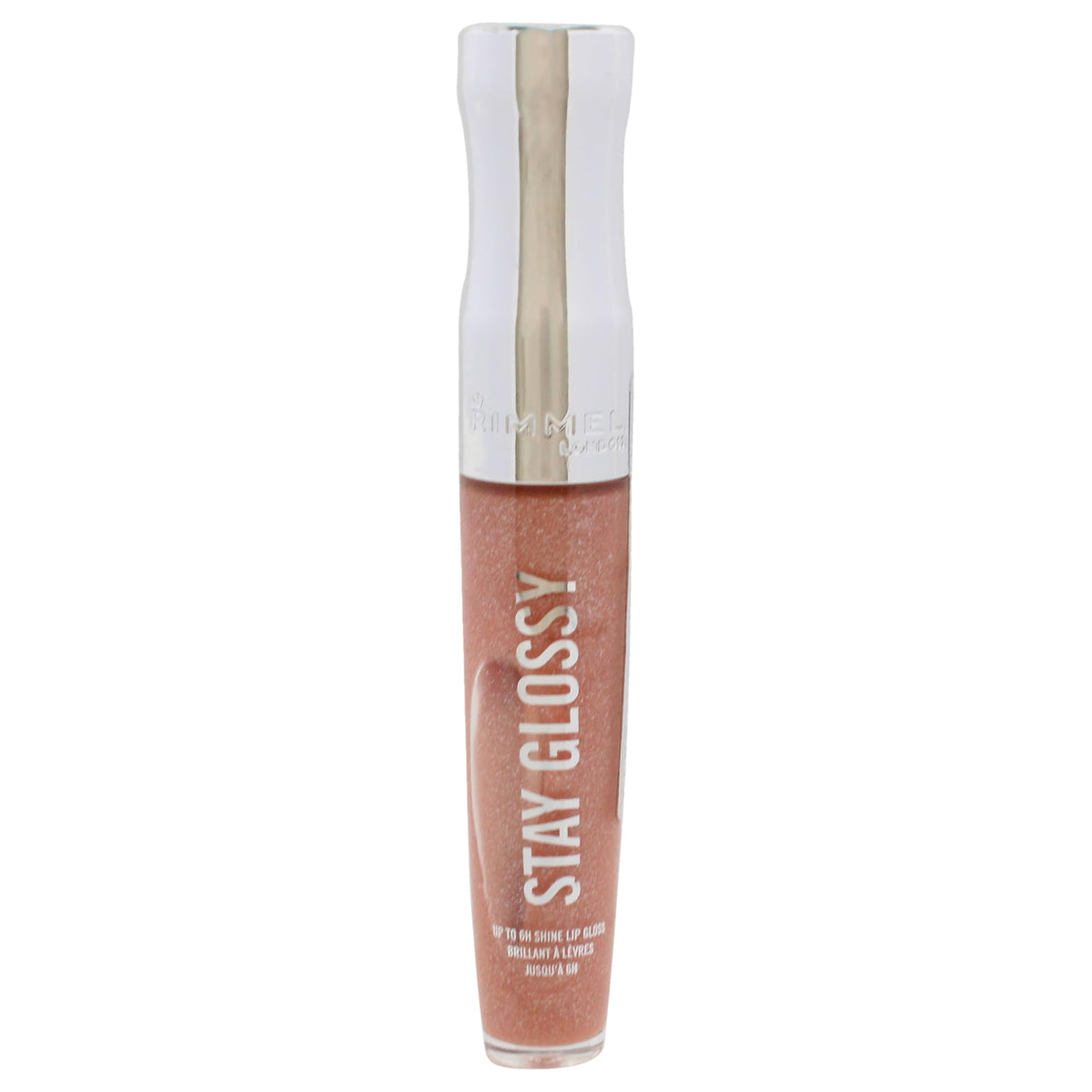 Rimmel Stay Glossy 6-Hour Lip Gloss, 2-Pack, Honey #710