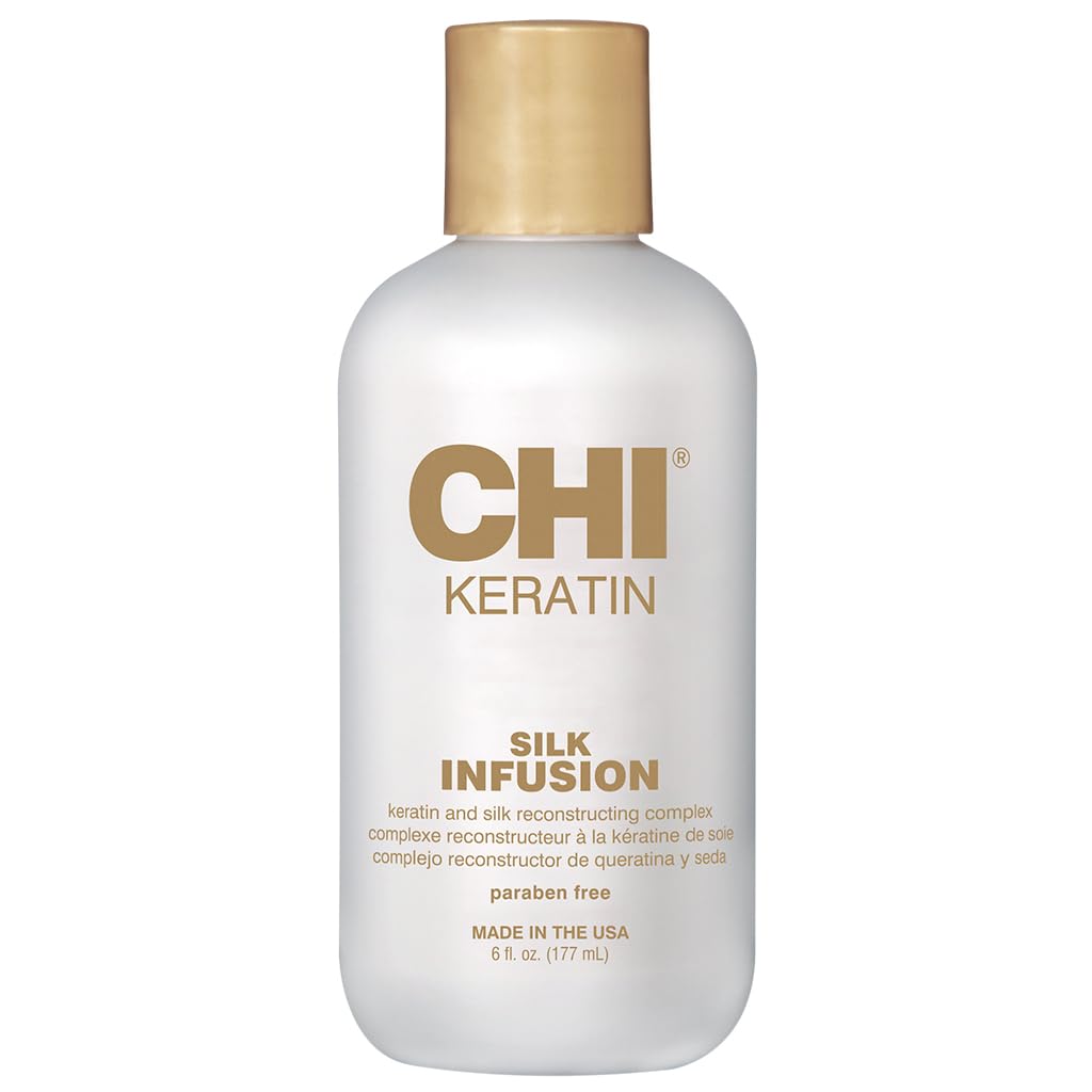 CHI Farouk CHI Keratin Silk Healing Infusion with Keratin and Silk 177 ml, white, 177 ml (Pack of 1)