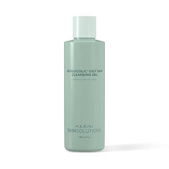 Marini SkinSolutions Bioglycolic Oily Skin Cleansing Gel Glycolic Acid Face Cleanser for Extremely Oily/Problem Prone Skin Made in the USA 6 fl oz