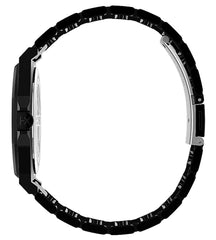 Timex TW2U42300 Men's Analogue Quartz Watch with Stainless Steel Strap, Black, Bracelet