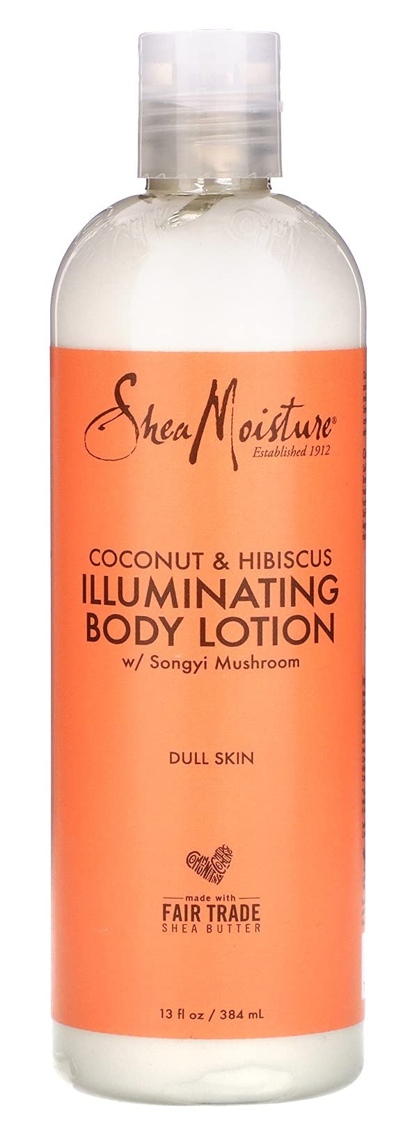 SHEA MOISTURE Coconut and Hibiscus Body Lotion Brightening and Toning