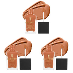Black Radiance Color Perfect Liquid Full Coverage Foundation Makeup, Nutmeg, 1 Ounce (Pack of 3)