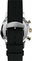 Timex Men's Chronograph Quartz Watch with Leather Strap TW2W60300