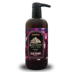 Black Canyon Home and Body Lilac Bloom Scented Argan Oil Hair Shampoo, Gentle Cleanse with Nourishing Argan Oil for Healthy-Looking Hair -16 Oz