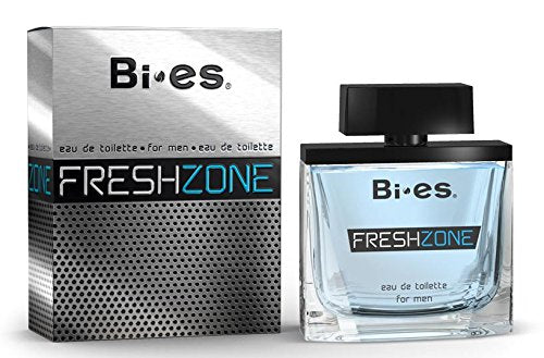 BI-ES Fresh Zone Eau de Toilette Spray for Men 100 ml