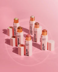 Collection Cosmetics Gorgeous Glow Sticks, Cream Formula, Gold Fine Shimmer, 4g, Highlight, Stardust
