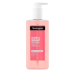 Neutrogena Refreshingly Clear Facial Wash with Pink Grapefruit and Vitamin C, 200ml White