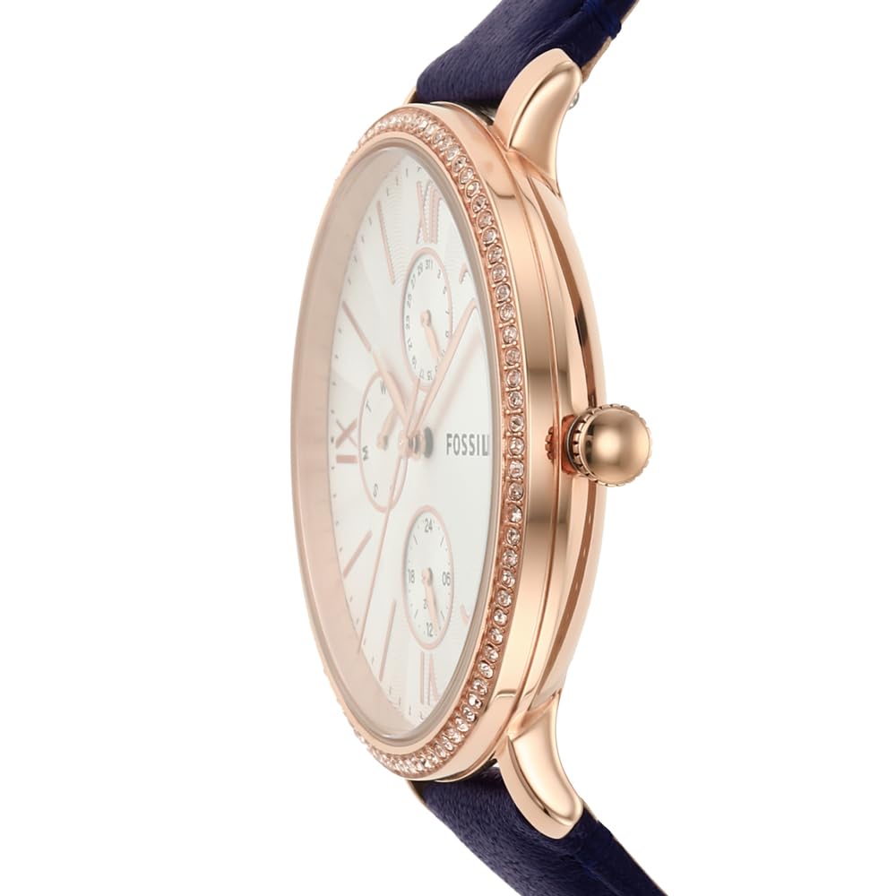 Fossil JACQUELINE MULTIFUNCTION WOMENS WATCH ES5096, ROSE GOLD