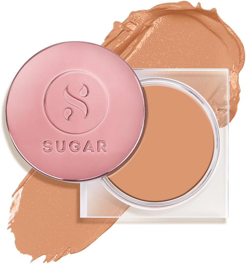 SUGAR Cosmetics Mettle Cream To Powder Foundation For All Skin Type | Full Coverage & Matte | 12gm - 48 Irish (Medium Tan- Neutral Undertone)